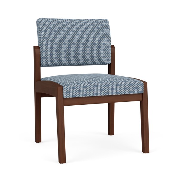 Lesro Lenox Armless Guest Chair, 22.5 in W 26 in L 31.5 in H LW1102 - main